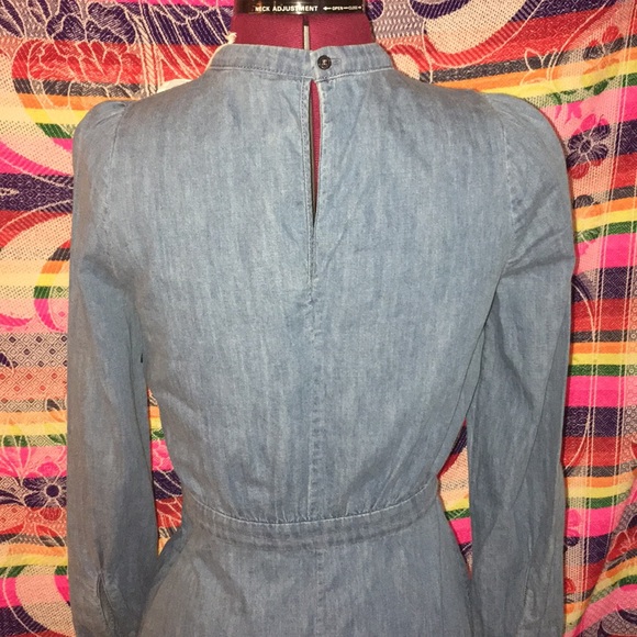 NWT & Other Stories Chambray/Denim Fit & Flare - Picture 6 of 8